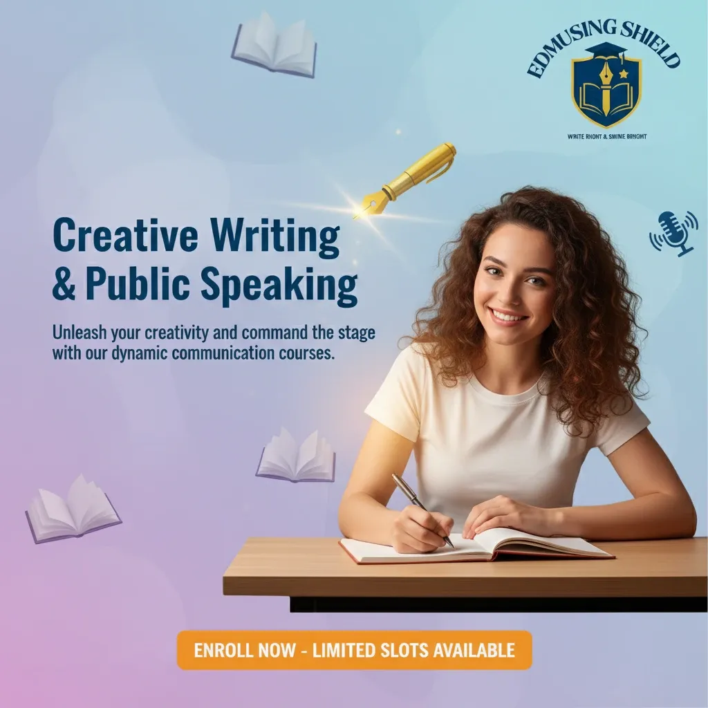 Creative writing and storytelling techniques - Students learning narrative structure and character development
